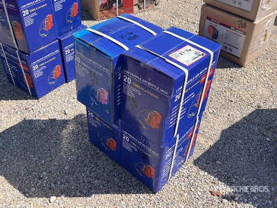 Quantity of (4) 2024 Powertek 20T lifter 20 Ton Air Bottle Podnośnik (Unused)