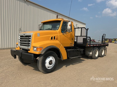 2001 Sterling L9500 6x4 Flatbed Truck