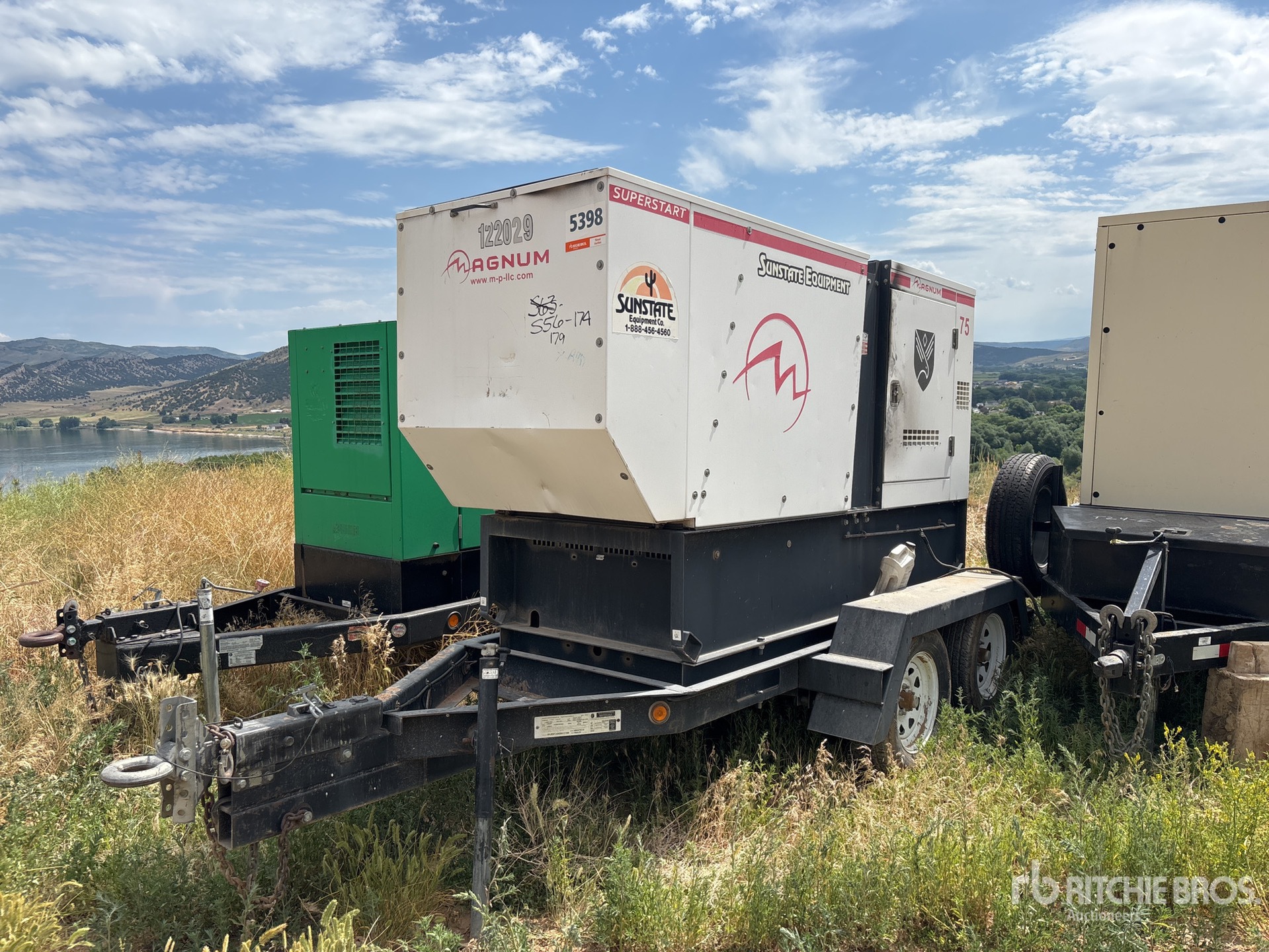 2013 Generac MMG0750-04 Generator Trailer