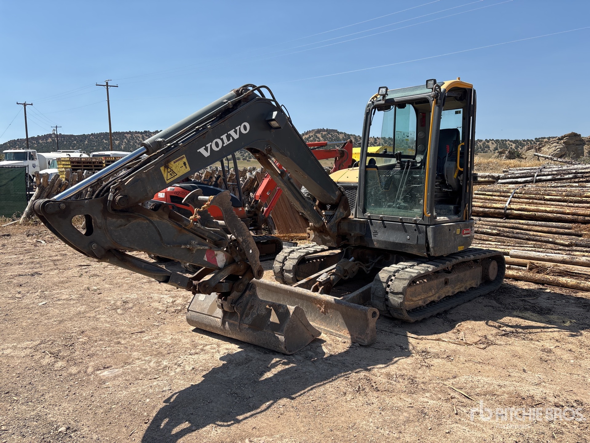 2016 Volvo ECR58 Mini Excavator