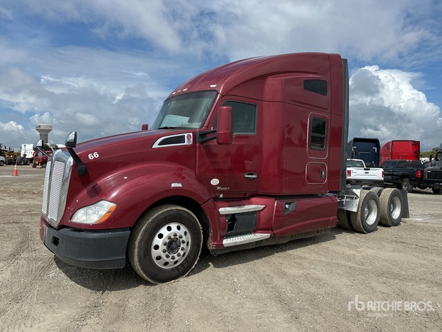 2016 Kenworth T680 6x4 T/A Sleeper Truck Tractor | Ritchie Bros ...