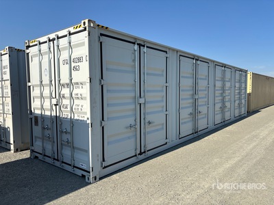 2025 40 ft High Cube Multi-Door Conteneur de stockage