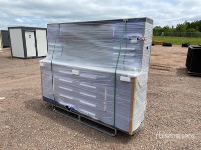 Suihe 2200 mm 18-Drawer Workbench (Unused)