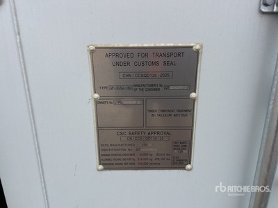 2025 40 ft High Cube Multi-Door Storage Container