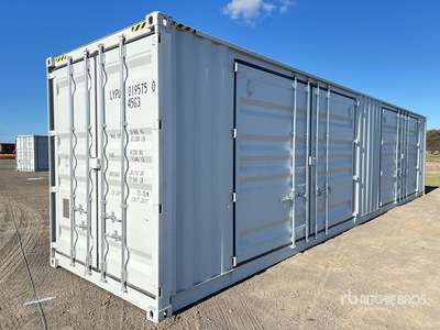 2024 40 ft High Cube Multi-Door Storage Container