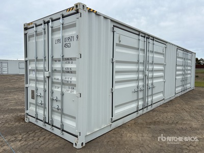 2024 40 ft High Cube Multi-Door Storage Container