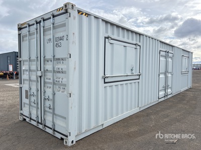 2025 40 ft High Cube Multi-Door Storage Container