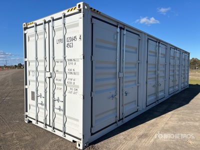 2025 40 ft High Cube Multi-Door Storage Container