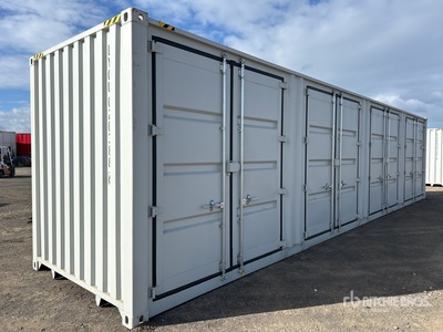 2024 40 ft High Cube Multi-Door Storage Container