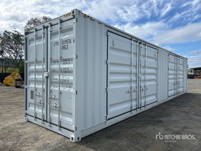 2024 40 ft High Cube Multi-Door Storage Container