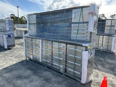 Suihe 2745 mm 30-Drawer Workbench (Unused)
