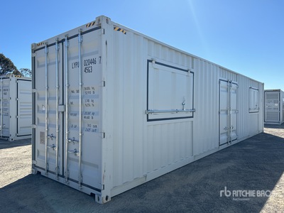 2025 40 ft High Cube Multi-Door Storage Container