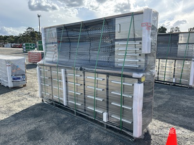 Suihe 2745 mm 30-Drawer Workbench (Unused)