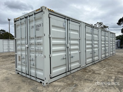 2025 40 ft High Cube Multi-Door Storage Container