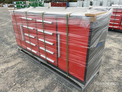 Suihe 2200 mm 10-Drawer Werkbank (Unused)