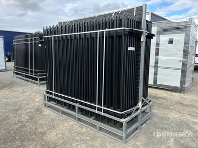 Quantity of (28) Suihe 8 ft x 6 ft Site Fence (Unused)