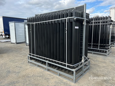 Quantity of (28) Suihe 8 ft x 6 ft Site Fence (Unused)