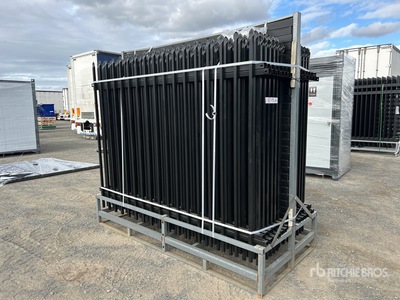 Quantity of (28) Suihe 8 ft x 6 ft Site Fence (Unused)