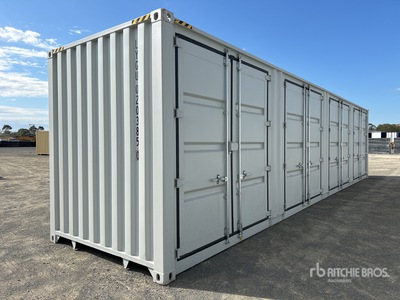 2024 40 ft High Cube Multi-Door Storage Container