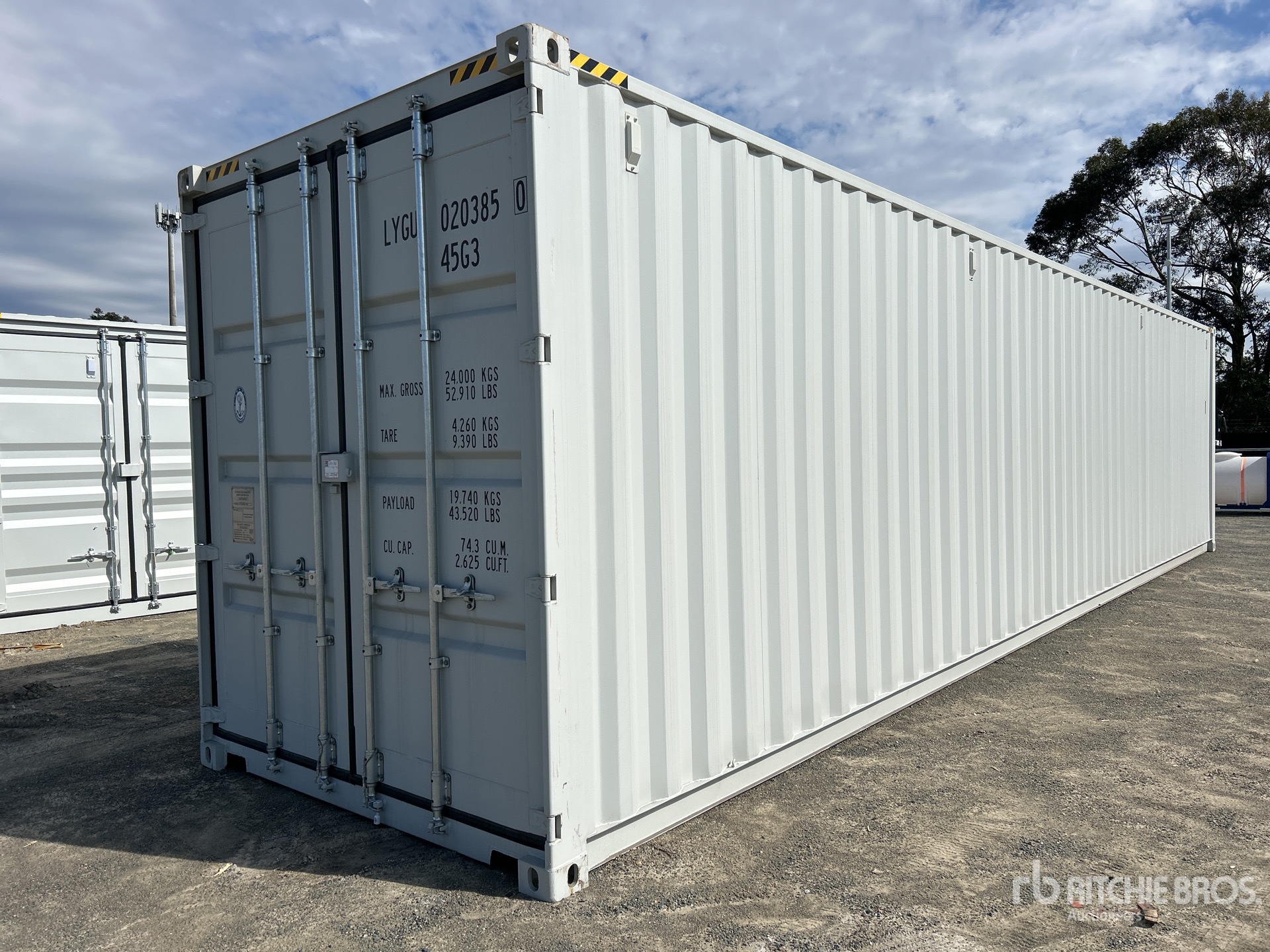 2024 40 ft High Cube Multi-Door Contenedor de almacenamiento