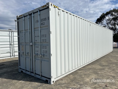 2025 40 ft High Cube Multi-Door Storage Container