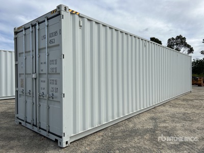 2024 40 ft High Cube Multi-Door Storage Container