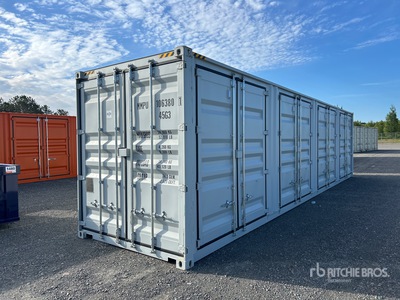 2025 40 ft High Cube Multi-Door Contenedor de almacenamiento