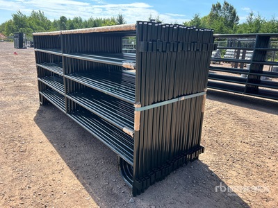 Quantity of (24) 2025 BYT RP120 12 ft Ranch Recinto per bestiame (Unused)