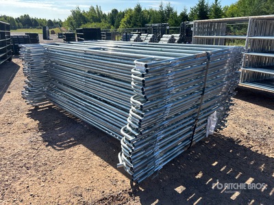 Quantity of (31) 2025 BYT GPNL96 9 ft 6 in x 5 ft Galvanized Ranch Recinto per bestiame (Unused)