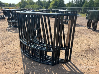 Quantity of (2) 2024 BYT SBFD Slant Bar Livestock Feeder (Unused)