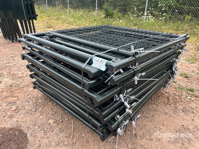 Quantity of (14) 2025 BYT MSRG04 4 ft Mesh Ranch Livestock Gate (Unused)