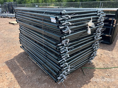 Quantity of (24) 2025 BYT MSRG06 6 ft Mesh Ranch Portail pour bétail (Unused)