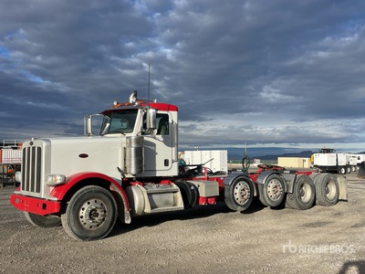 2017 Peterbilt 389 10x4 \ Quad/A Day Cab Truck Tractor