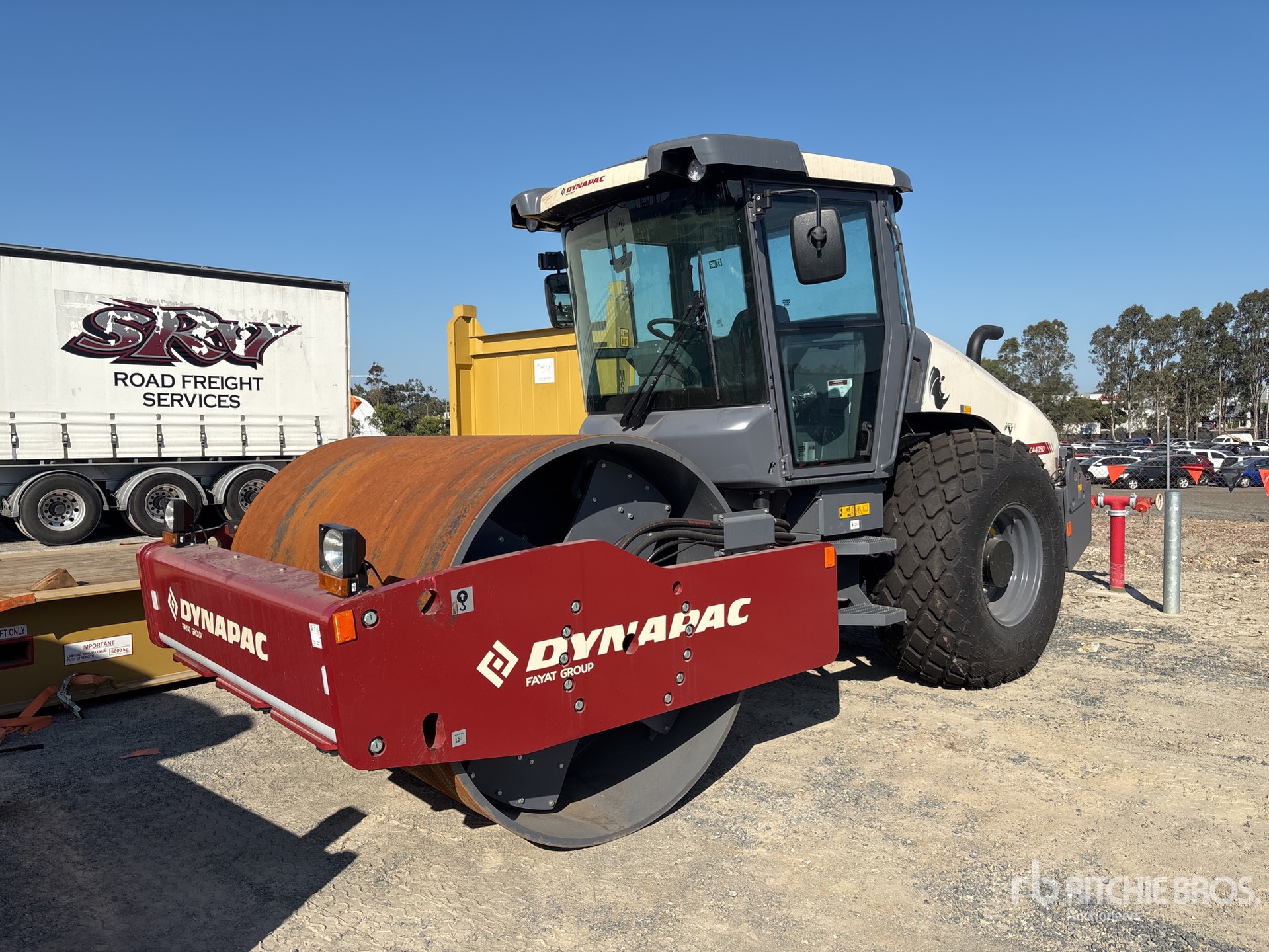 2025 Dynapac CA405D Rullo vibrante ferro gomma (Unused)