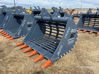 SEC 63 in Q/C Skeleton Excavator Bucket - Fits Hitachi ZX200 (Unused)