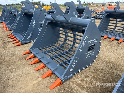 SEC 68 in Q/C Skeleton Excavator Bucket - Fits Hitachi ZX270 (Unused)