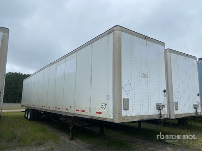 2014 Wabash DVCVHPC 53 ft x 102 in T/A Rimorchio furgonato
