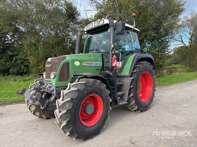 2008 Fendt 412 Vario TMS جرار ذو دفع رباعي