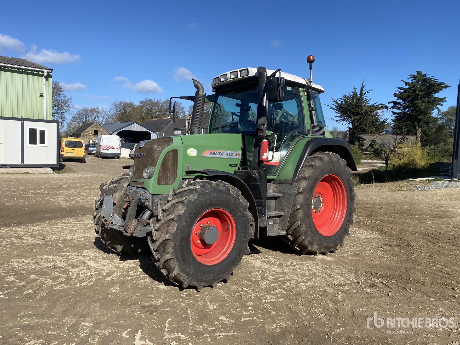 2008 Fendt 412 Vario TMS 4WD Tractor