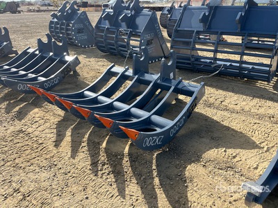 SEC 60 in Q/C Baggerrechen - Fits Hitachi ZX200 (Unused)