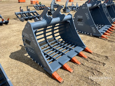 SEC 58 in Excavator Bucket - Fits Hitachi ZX200 (Unused)