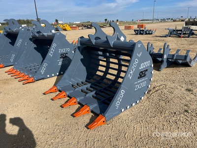SEC 58 in Q/C Skeleton Cazo para excavadora - Fits Hitachi ZX200 (Unused)