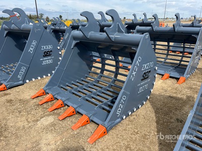 SEC 63 in Q/C Skeleton Excavator Bucket - Fits Hitachi ZX270 (Unused)