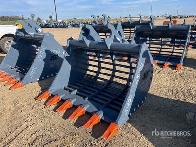 SEC 63 in Q/C Skeleton Excavator Bucket - Fits Hitachi ZX200 (Unused)