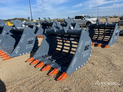 SEC 63 in Q/C Skeleton Excavator Bucket - Fits Hitachi ZX200 (Unused)