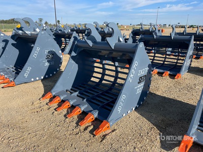 SEC 63 in Q/C Skeleton Excavator Bucket - Fits Hitachi ZX270 (Unused)