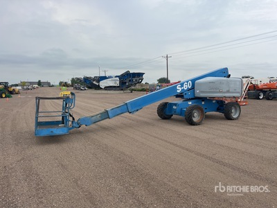 2007 Genie S-60 4WD Diesel Telescopic Boom Lift