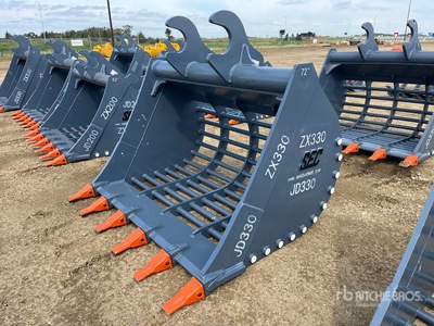 SEC 72 in Q/C Skeleton Excavator Bucket - Fits Hitachi ZX330 (Unused)