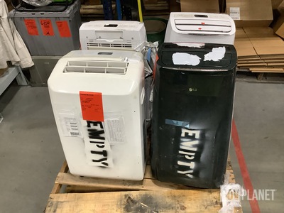 (4) Assorted LG Air Conditioners