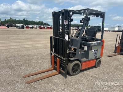 2022 Toyota 8FBCU25 4850 lb Electric Forklift